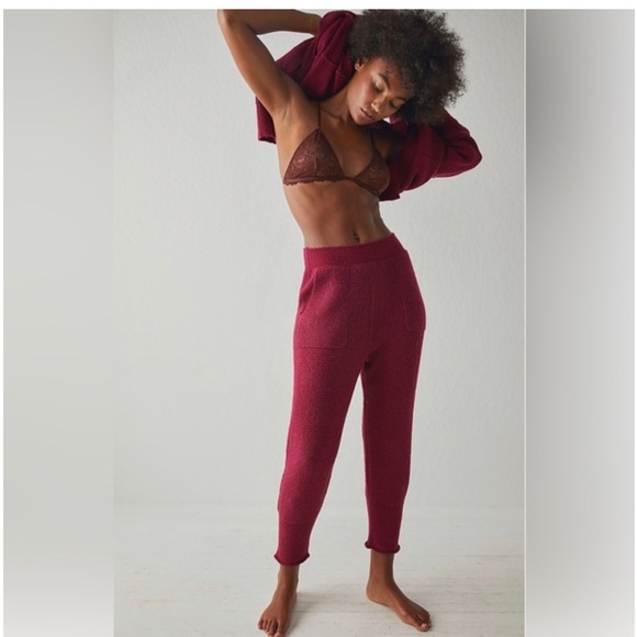 Free People Cozy Lounge Pant Sz M **NWT** - Picture 2 of 10